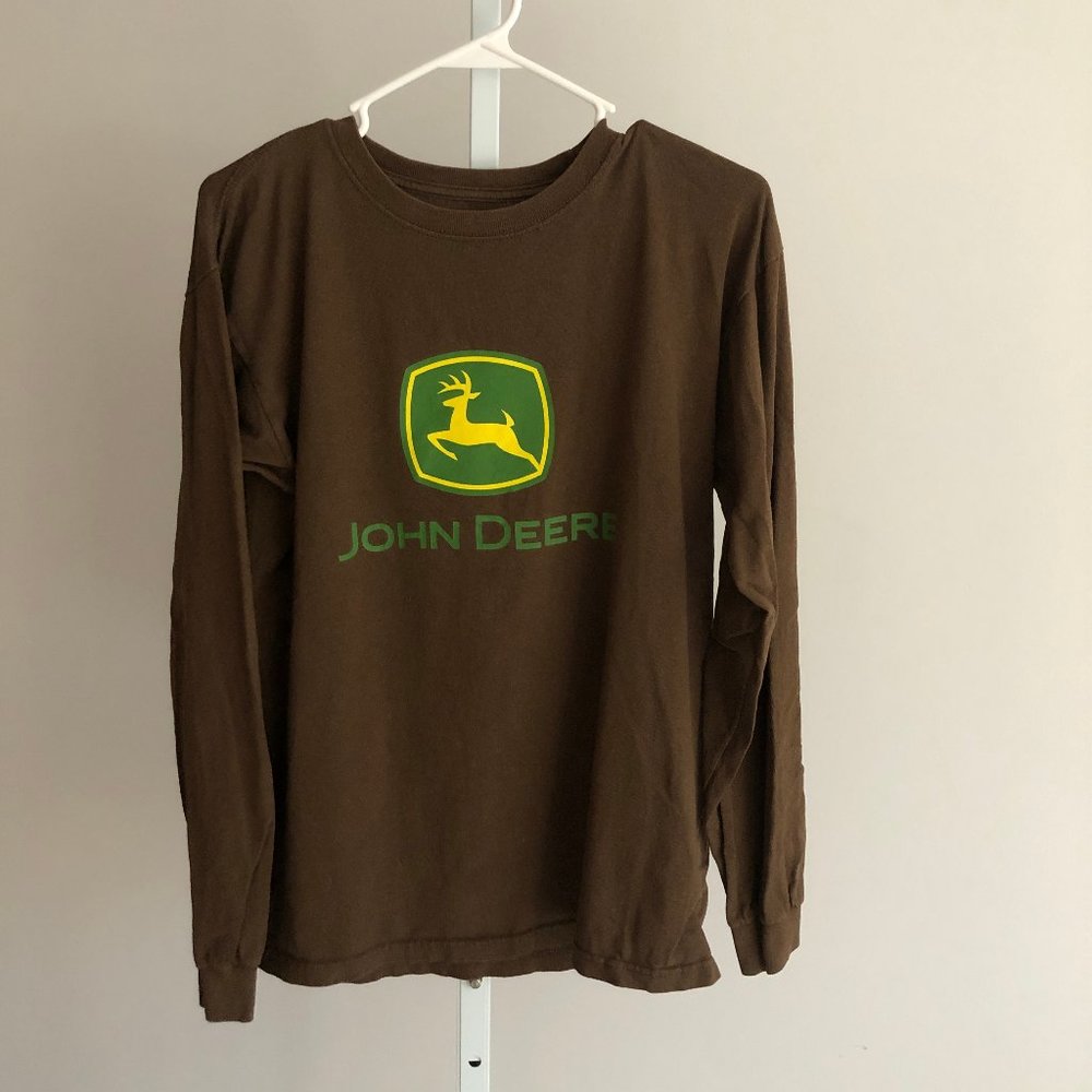 John Deere Brown Long Sleeve T-Shirt